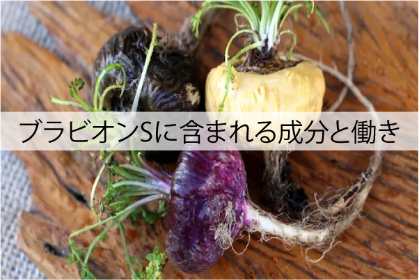 ブラビオンSに含まれる成分と期待できる働き