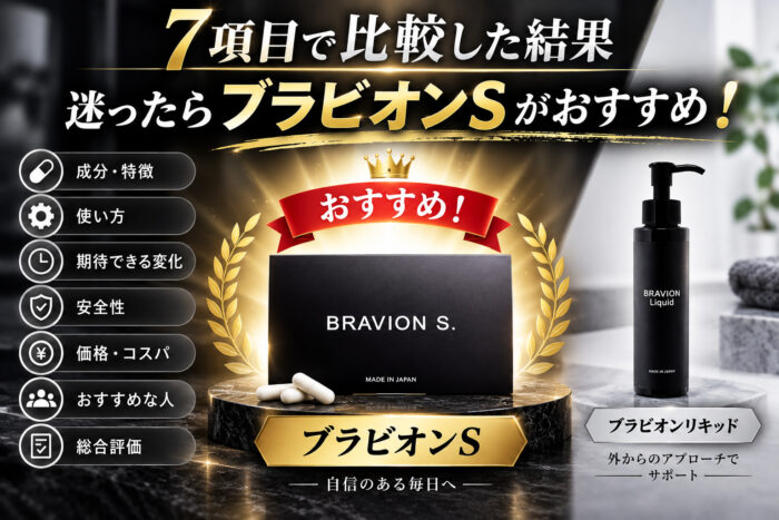 ブラビオンSがおすすめ